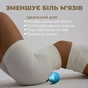 Масажний м'яч PowerPlay PP-4355 Silicone Lacrosse Peanut Ball (6.3х12.6см) Синій (PP-4355_Blue) - зменшене зображення 10