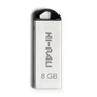 USB флеш накопичувач Hi-Rali 8GB Fit Series Silver USB 2.0 (HI-8GBFITSL) - зменшене зображення 1