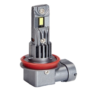 Автолампа PULSO LED-chips 3570 CSP/12v/2x30w/4000Lm/6500K (LP5-H11) зображення 1