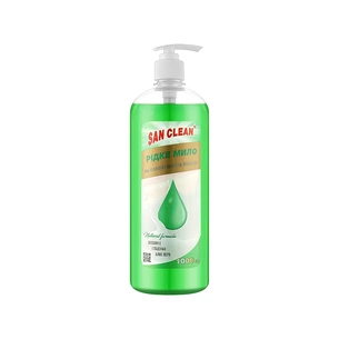 Рідке мило San Clean Зелене 1000 г (4820003540985) зображення 1