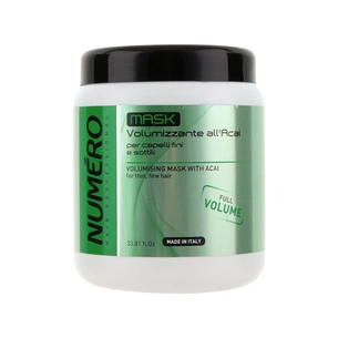 Маска для волосся Brelil Numero для додання об'єму з екстрактом асаї 1 л (8011935075508) изображение 1