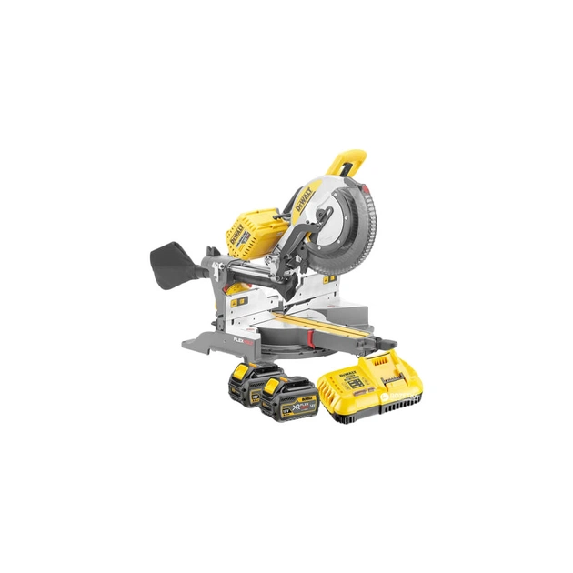 Торцювальна пила DeWALT 54В XR FLEXVOLT Li-Ion, диск 305х30 мм, XPS, 25.5 кг, 2x6Ah, БЖ (DHS780T2A) - picture 1
