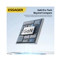Зарядное устройство Essager 3xUSB-C + 3xUSB-A 85W GaN black (EZC85W-SXB0G-Z) - уменьшенное изображение 3