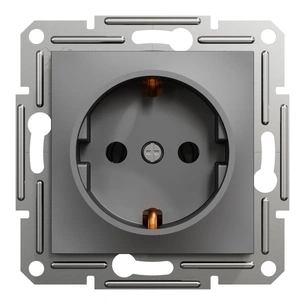 Розетка Schneider Electric ASFORA  антрацит (EPH2900171) зображення 1