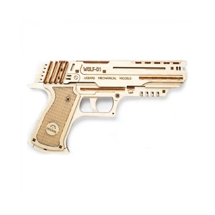 Збірна модель Ugears Пістолет Вольф-01 (6332717) зображення 1