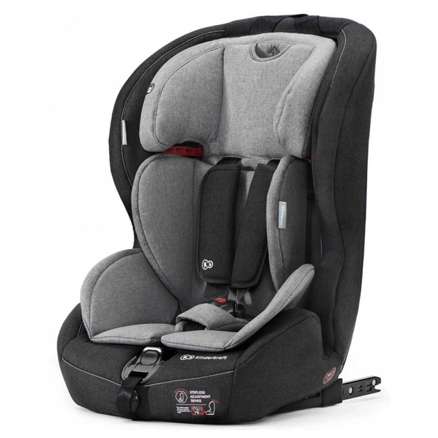 Автокрісло Kinderkraft Safety Fix Black/Gray (KKFSAFEBLGR000) (5902533909643) - зображення 1