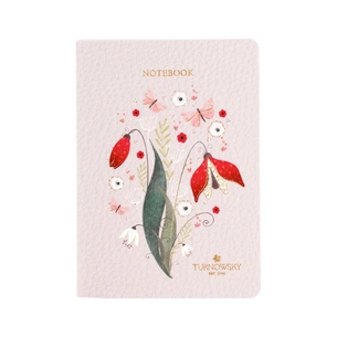 Книга записна Axent A6 Secret Garden 2, 60 аркушів клітинка (8711-2-A-TR) зображення 1