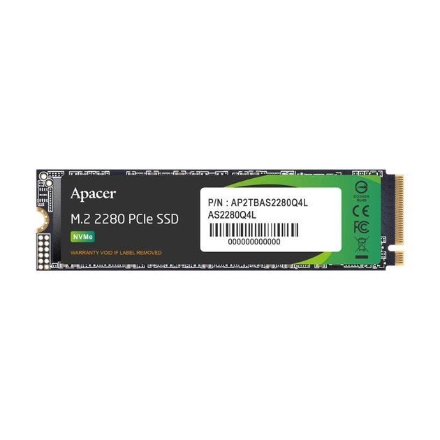 Накопичувач SSD M.2 2280 256GB Apacer (AP256GAS2280Q4L) - изображение 1