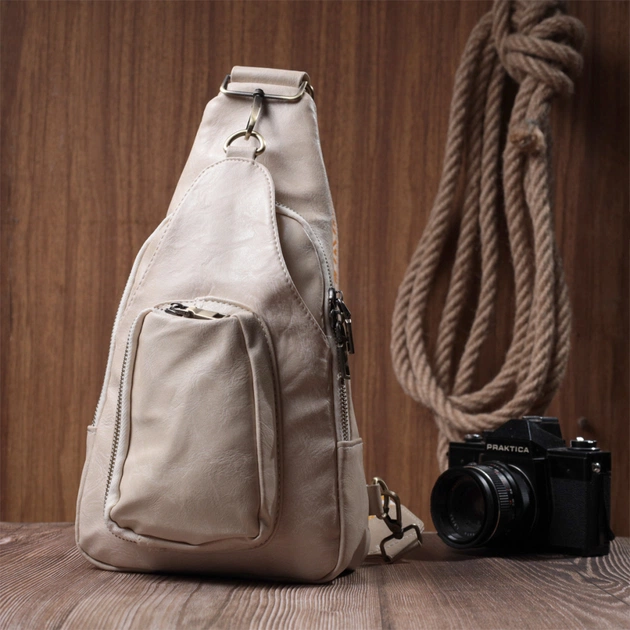 Сумка Vintage Женская из экокожи Белая (22774) - изображение 10