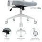 Офісне крісло OfficePro Harmony OC310-W-LG-LG (OC310-W-LG-LG) - зменшене зображення 9