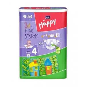 Підгузки Bella Baby Happy Maxi 8-18 кг 54 шт (5900516601065) зображення 1