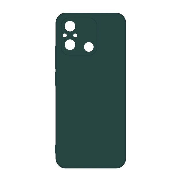 Чохол до мобільного телефона Intaleo Silicone Xiaomi Redmi 12C Dark Green (1283126600661) - зображення 1