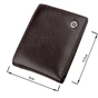Гаманець Boston Шкіряний Коричневий (18829) - зменшене зображення 3