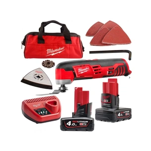 Реноватор Milwaukee C12 MT-402B Li-Ion, 2x4Ah, сумка (4933441705) изображение 1