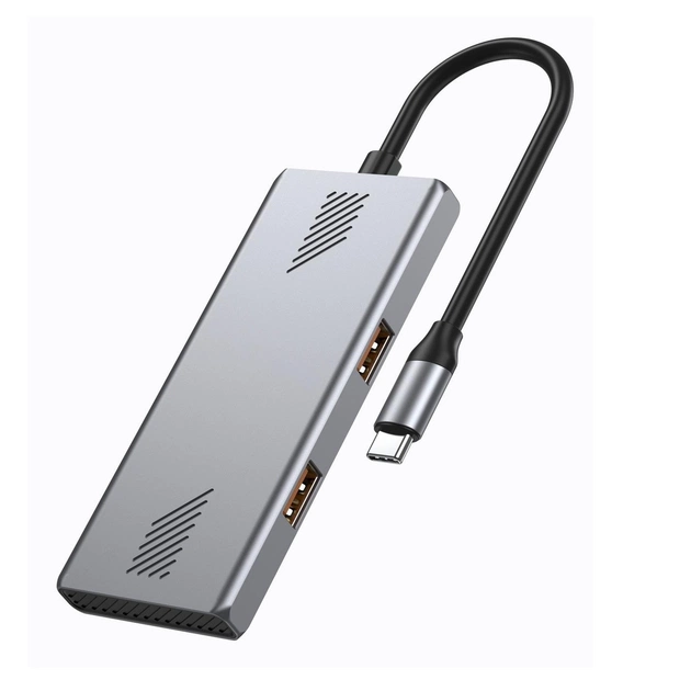 USB-хаб Gembird USB Type-C 4-в-1 (UHB-CM-U310-A2C2-01) - зображення 1