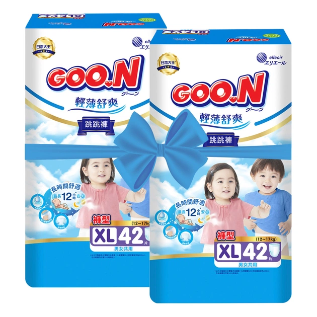 Підгузки GOO.N Slim & Comfortable Розмір 5 XL 12-17 кг 42 шт (21001093) - зображення 1