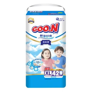 Підгузки GOO.N Slim & Comfortable Розмір 5 XL 12-17 кг 42 шт (21001093) зображення 1