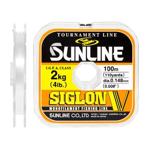 Волосінь Sunline Siglon V 100m 3.0/0.285mm 7.0kg (1658.10.77) зображення 1