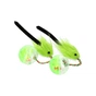 Іграшка для котів Hippie Pet М'ячики з мишкою зелені 26 см 2 шт (HIPCT18026Z) - зменшене зображення 1
