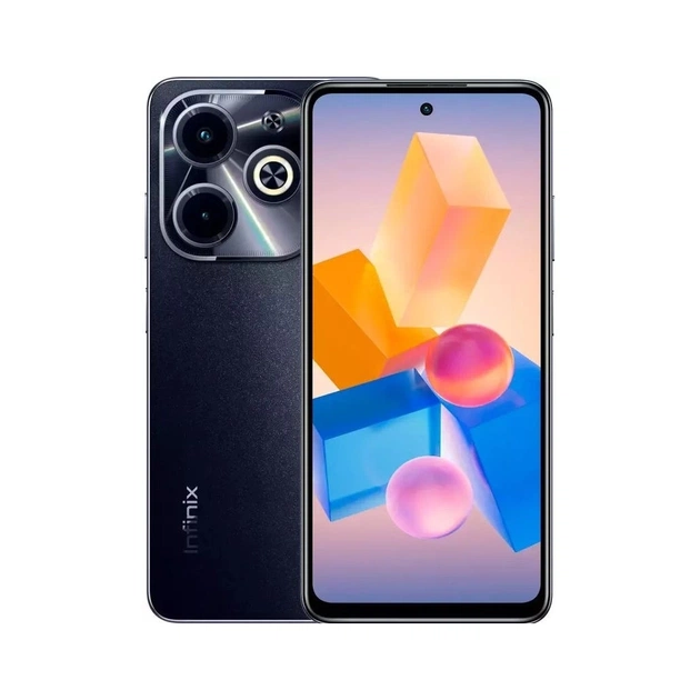 Мобільний телефон Infinix Hot 40i 8/128Gb NFC Starlit Black (4894947012877) - изображение 1