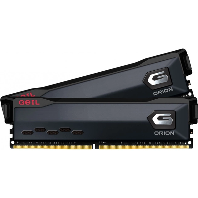 Модуль пам'яті для комп'ютера DDR4 32GB (2x16GB) 3600 MHz Titanium Grey Geil (GOG432GB3600C18BDC) - изображение 1