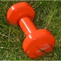 Гантель PowerPlay PP_4103 вінілова 1 кг Помаранчева (PP_4103_1kg) - зменшене зображення 10