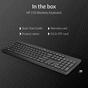 Клавіатура HP 230 Wireless UA Black (3L1E7AA) - зменшене зображення 2