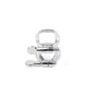 Лігатура для саксофонів D'Addario Rico Ligature & Cap For Tenor Sax, Hard Rubber-Style Nickel-Plated (RTS1N) - уменьшенное изображение 4
