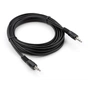 Кабель мультимедійний 3.5mm M to 3.5mm M 3.0m Vinga (VCPDCJ35MM3BK) - зменшене зображення 2