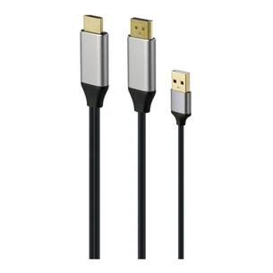 Перехідник Cablexpert HDMI to DisplayPort 4K 60Hz 2m (A-HDMIM-DPM-01) зображення 1