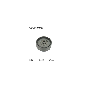 Ролик натягувача ременя SKF VKM 11200 зображення 1
