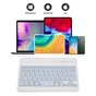 Клавіатура BeCover Bluetooth UA Light Blue (713410) - зменшене зображення 5