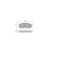 Гальмівні колодки Bosch 0 986 424 818 - зменшене зображення 6
