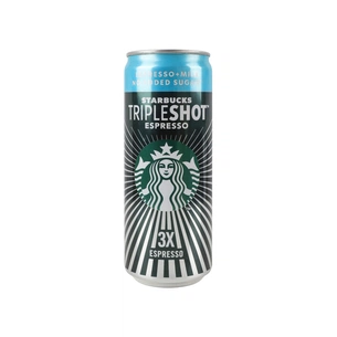 Холодна кава Starbucks Tripleshot Espresso No Added Sugar 300 мл (5711953180750) зображення 1