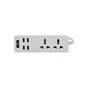 Мережевий фільтр живлення Voltronic TВ-Т07, 2роз, 4*USB White (ТВ-Т07-White) - зменшене зображення 1