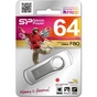 USB флеш накопичувач Silicon Power 64GB Firma F80 Silver USB 2.0 (SP064GBUF2F80V1S) - зменшене зображення 4