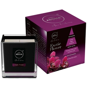 Ароматична свічка Aroma Home Black Series Exotic Flower 155 г (5902846835103) зображення 1