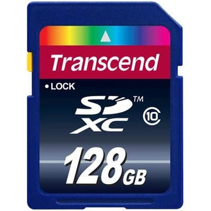 Карта пам'яті Transcend 128Gb SDXC class 10 (TS128GSDXC10) зображення 1