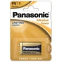 Батарейка Panasonic Крона 6LR61 Alkaline Power * 1 (6LR61REB/1BP) - зменшене зображення 1