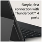 Планшет Microsoft Surface Pro 9 13 PS Touch/i5-1245U/8/512/W11P/Graphite (QHB-00017) - зменшене зображення 8