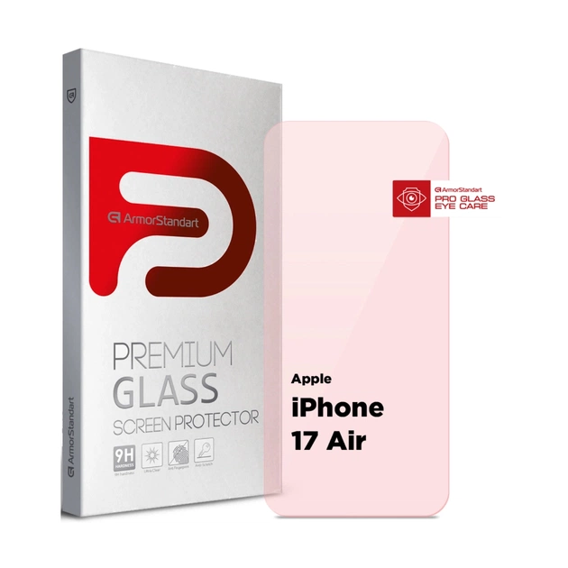Стекло защитное Armorstandart Pro Eye Care Apple iPhone 17 Air (ARM86422) - изображение 1