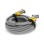 Кабель мультимедийный VGA M to VGA M 5.0m 1080P grey-yellow Merlion (YT-VGA(M)/(M)3+6GR-5m) - уменьшенное изображение 2