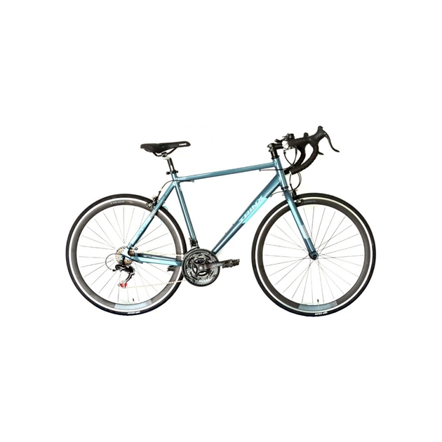 Велосипед Trinx Tempo 1.0 700C 54 см Grey-Blue-White (Tempo1.0(54)GBW) - зображення 1