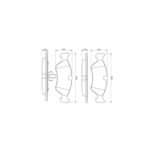 Гальмівні колодки Bosch 0 986 491 900 зображення 1