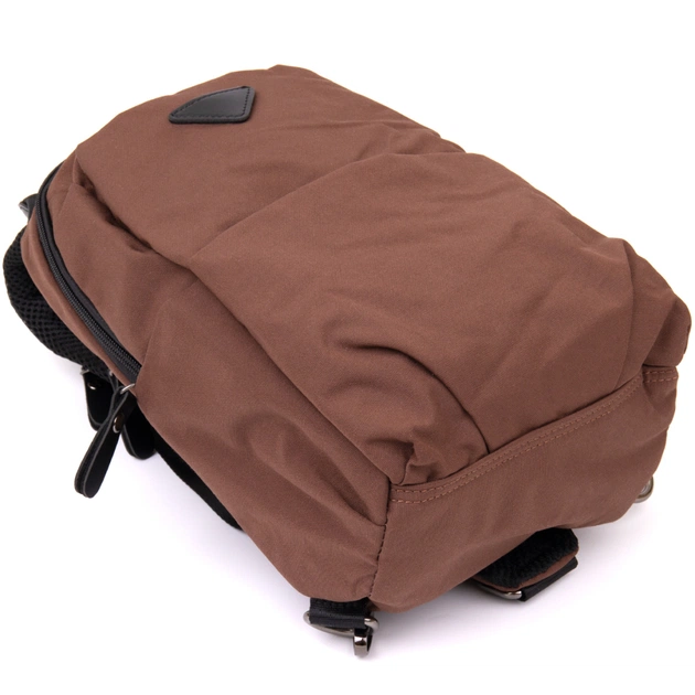 Сумка Vintage Через плече нейлон Коричнева (20634) - зображення 5