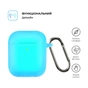 Чохол для навушників Armorstandart Ultrathin Silicone Case With Hook для Apple AirPods 2 Noctilucent (ARM59687) - зменшене зображення 2