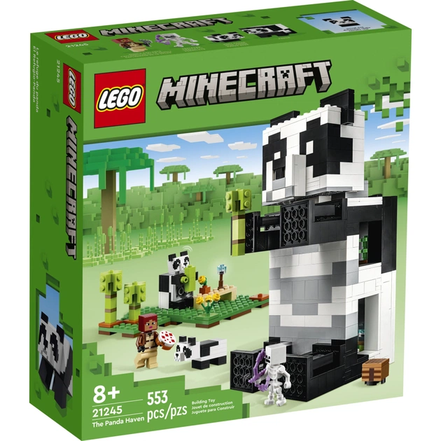 Конструктор LEGO Minecraft Помешкання панди 553 деталі (21245) - зображення 1
