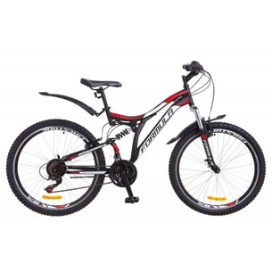 Велосипед Formula 26" SAFARI 2018 AM2 14G Vbr рама-18" St чорно-червоний (OPS-FR-26-244) зображення 1