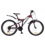 Велосипед Formula 26" SAFARI 2018 AM2 14G Vbr рама-18" St чорно-червоний (OPS-FR-26-244) - зменшене зображення 1
