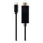 Переходник Cablexpert USB-C to HDMI 4K60Hz 2m (A-CM-HDMIM-02) - уменьшенное изображение 1